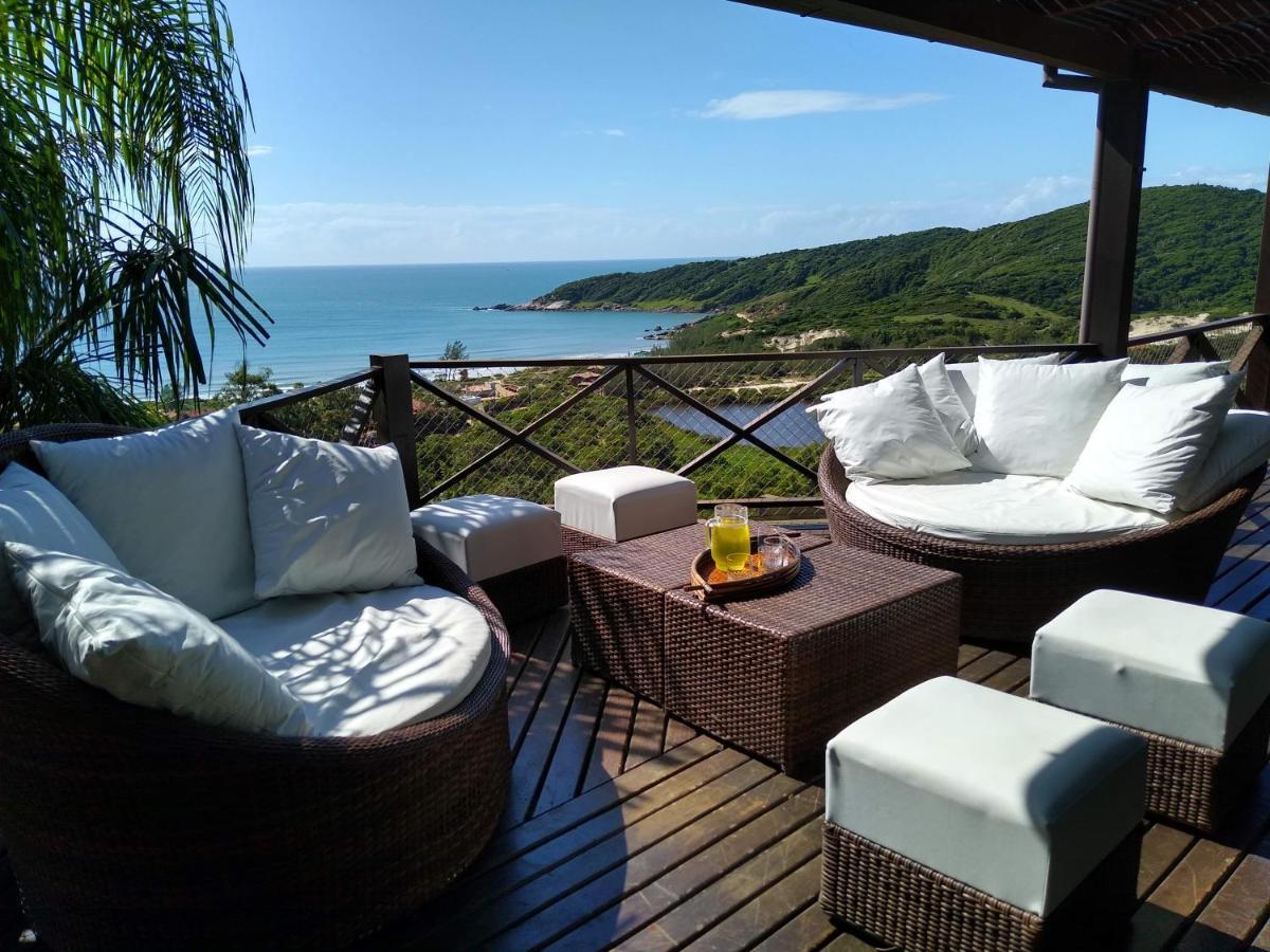 Villa La Roca House Praia do Rosa Exterior foto